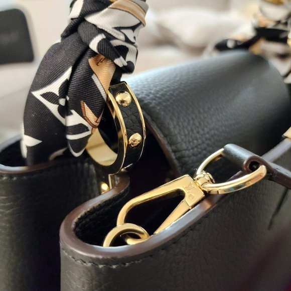 Louis Vouitton - Taurillon Black - Capucines MM - Picture 6 of 8